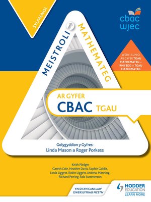 cover image of Meistroli Mathemateg CBAC TGAU
